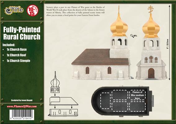 Flames of War: Rural Church (ONLINE ORDER ONLY)