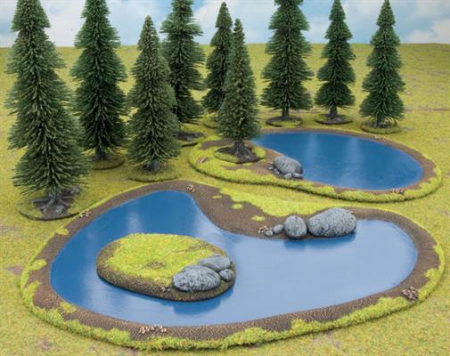 Battlefield in a Box: Ponds (ONLINE ORDER ONLY)