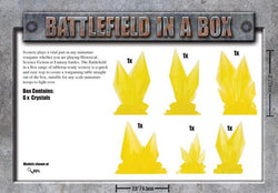 Battlefield in a Box: Citrine Crystals (ONLINE ORDER ONLY)