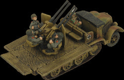 Flames of War: German SD KFZ 7/1 Quad AA Platoon (Late War) (ONLINE ORDER ONLY)