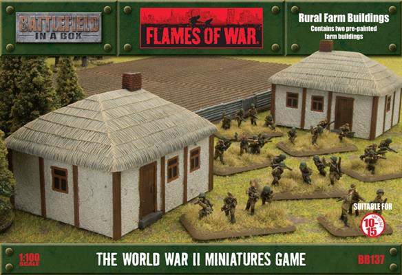 Flames of War: Rural Farm Buildings (ONLINE ORDER ONLY)