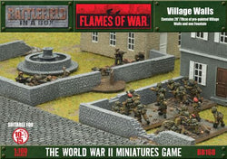 Flames of War: Village Walls (ONLINE ORDER ONLY)