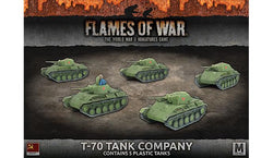 Flames of War: Soviet T-70 Tank Company (Mid War) (ONLINE ORDER ONLY)