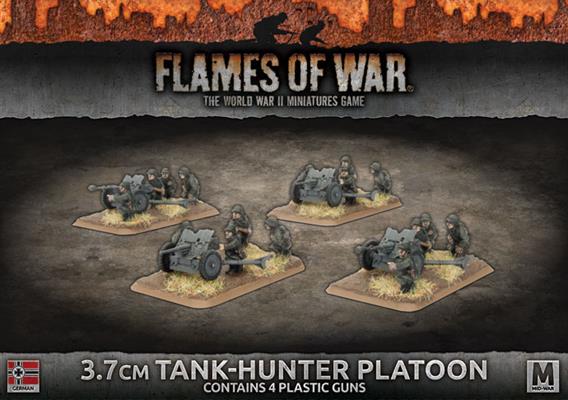 Flames of War: German 3.7cm Tank-Hunter Platoon (Mid War) (ONLINE ORDER ONLY)