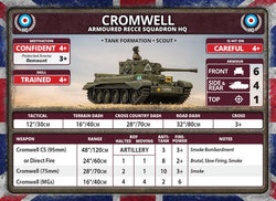 Flames of War: British Cromwell Armoured Troop (Late War) (ONLINE ORDER ONLY)
