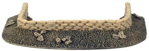 Flames of War: Sandbags - Gun Pit Markers (ONLINE ORDER ONLY)
