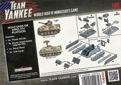 Team Yankee: M163 VADS or M901 ITV Platoon (ONLINE ORDER ONLY)