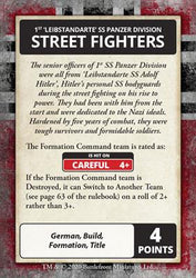 Flames of War: D-Day - Waffen-SS Command Card Pack (ONLINE ORDER ONLY)