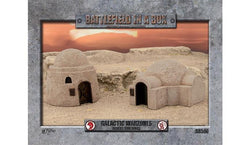Battlefield in a Box: Galactic Warzones - Desert Buildings (ONLINE ORDER ONLY)