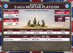 Flames of War: British 3-inch Mortar Platoon (Late War) (ONLINE ORDER ONLY)