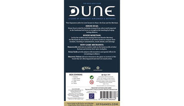 Dune: The Boardgame - Ecaz & Moritani House Expansion (ONLINE ORDER ONLY)
