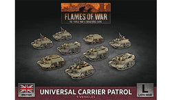 Flames of War: British Universal Carrier Patrol (Late War) (ONLINE ORDER ONLY)