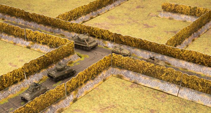 Flames of War: D-Day - Bocage Mission Terrain Pack (ONLINE ORDER ONLY)