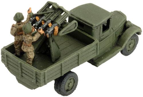 Flames of War: Soviet Quad Maksim AA MG (Early War) (ONLINE ORDER ONLY)