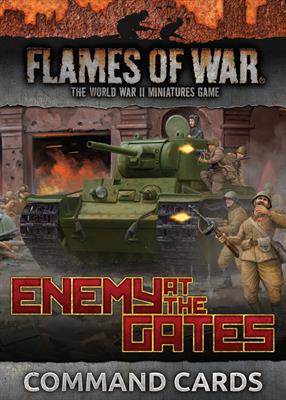 Flames of War: Soviet Enemy at the Gates Command Cards (ONLINE ORDER ONLY)