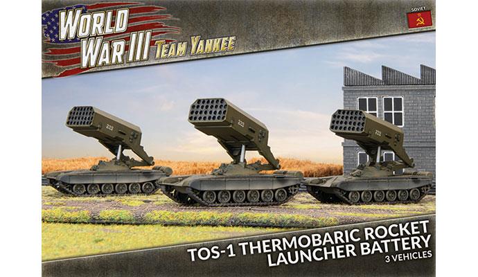 Team Yankee: TOS-1 Thermobaric Rocket Launcher Battery (ONLINE ORDER ONLY)