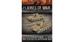 Flames of War: German Panther Tank Platoon (Mid War) (ONLINE ORDER ONLY)