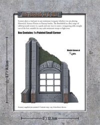 Battlefield in a Box: Gothic Industrial - Small Corner (ONLINE ORDER ONLY)