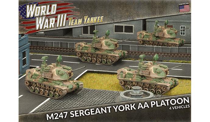 Team Yankee: M247 Sergeant York AA Platoon (ONLINE ORDER ONLY)