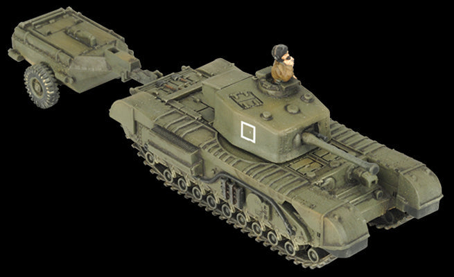 Flames of War: British Churchill Armoured Troop (Late War) (ONLINE ORDER ONLY)