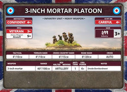Flames of War: British 3-inch Mortar Platoon (Late War) (ONLINE ORDER ONLY)