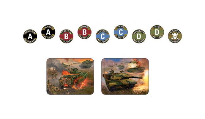 Team Yankee: Mission Token Set (ONLINE ORDER ONLY)