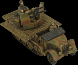 Flames of War: German SD KFZ 7/1 Quad AA Platoon (Late War) (ONLINE ORDER ONLY)