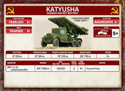 Flames of War: Soviet Katyusha Guards Rocket Battery (Mid War) (ONLINE ORDER ONLY)