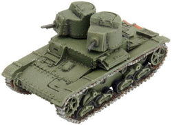 Flames of War: Soviet T-26 obr 1932 (with KhT-26 Flame-tank option) (Early War) (ONLINE ORDER ONLY)