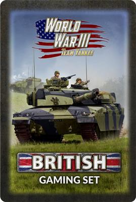 Team Yankee: British Gaming Tin (ONLINE ORDER ONLY)