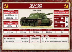 Flames of War: Soviet SU-152 Heavy SP Battery (Mid War) (ONLINE ORDER ONLY)
