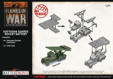 Flames of War: Soviet Katyusha Guards Rocket Battery (Late War) (ONLINE ORDER ONLY)