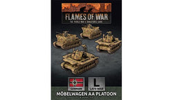 Flames of War: German Möbelwagen AA Tank Platoon (Late War) (ONLINE ORDER ONLY)
