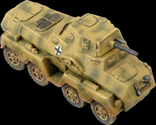 Flames of War: German SD KFZ 231 SS Scout Troops (Late War) (ONLINE ORDER ONLY)