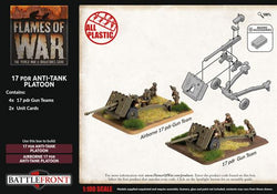 Flames of War: British 17 pdr Anti-tank Platoon (Late War) (ONLINE ORDER ONLY)