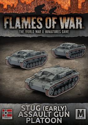 Flames of War: German StuG (Early) Assault Gun Platoon (Mid War) (ONLINE ORDER ONLY)