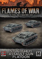 Flames of War: German StuG (Early) Assault Gun Platoon (Mid War) (ONLINE ORDER ONLY)