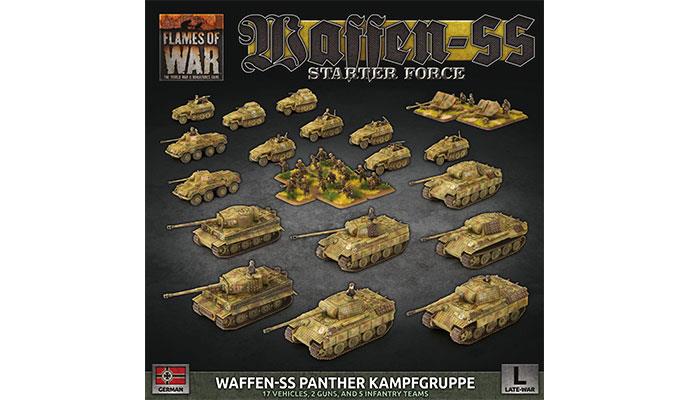 Flames of War: German Waffen-SS Panther Kampgruppe Army (Late War) (ONLINE ORDER ONLY)