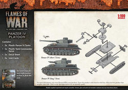 Flames of War: German Panzer IV Platoon (Mid War) (ONLINE ORDER ONLY)