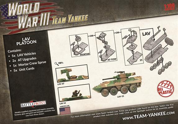 Team Yankee: LAV Platoon (ONLINE ORDER ONLY)