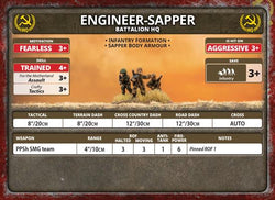 Flames of War: Soviet Engineer-Sapper Company (Late War) (ONLINE ORDER ONLY)