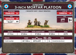 Flames of War: British Airborne Mortar Platoon (Late War) (ONLINE ORDER ONLY)