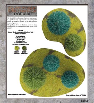 Battlefield in a Box: Large Summer Wood (ONLINE ORDER ONLY)