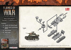 Flames of War: Soviet M3 Stuart Tank Company (Mid War) (ONLINE ORDER ONLY)