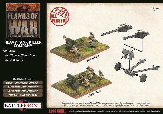Flames of War: Soviet Heavy Tank-Killer Company (Late War) (ONLINE ORDER ONLY)