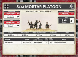 Flames of War: German 8cm Mortar Platoon (Mid War) (ONLINE ORDER ONLY)