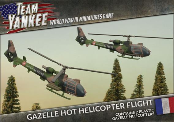 Team Yankee: Gazelle HOT Helicopter Flight (ONLINE ORDER ONLY)