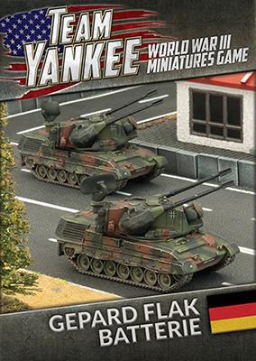 Team Yankee: Gepard Flakpanzer Batterie (ONLINE ORDER ONLY)