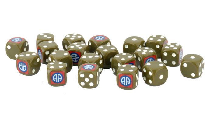 Flames of War: American 82nd Airborne Division Dice (ONLINE ORDER ONLY)