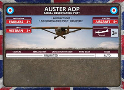 Flames of War: British Auster Observation Post (Late War) (ONLINE ORDER ONLY)